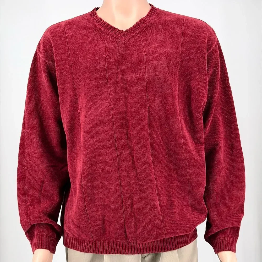 Vintage Tommy Bahama All Gender Chenille Relaxed Sweater XL